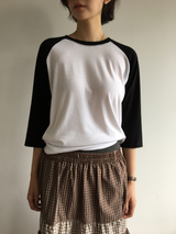 コージー ラグラン スリーブレス Tシャツ (7color)
