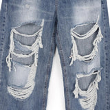 Rudd Distressed Washed Denim Pants
