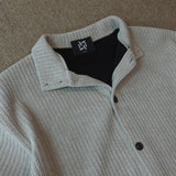 ASCLO String Velour High Neck Cardigan (3color)