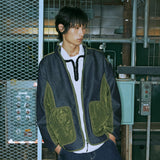 QUILTED DENIM JACKET