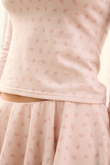 Estelle rose tee