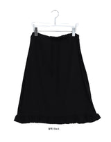Veloce Frill Banding Midi Skirt