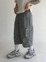 strap pintuck bermuda pants(3colors)