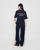 25FW グリッターポイントベーシックロゴ半袖Tシャツ