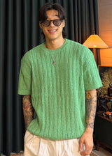 Men's Boucle Round Knit 9COLOR