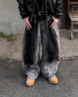 [Keyring Gift] ルオンインクウォッシングバルーンデニム