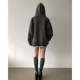 Chain Deep V Hoodie