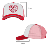 Heartlogo Trucker Cap Red