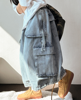 D-RING ZIPPER CARGO Bermuda