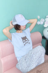 キリスカルパッチTシャツ (BLUE)