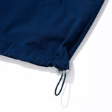 V NECK PIPING PULLOVER WARM UP
 - NAVY