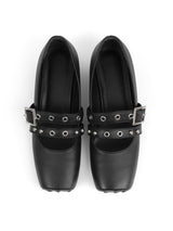 Bold strap mary jane
