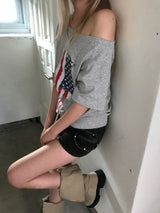 DARK SHADOW STUD SHORTS