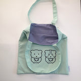 Guinea reversible shoulder bag