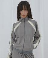 FROSS GLOSSY TRACK TOP (KHAKI) F26QB039