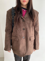 Rammo Suede Wool Single Jacket