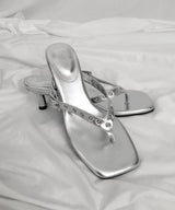 nova eyelet flip-flop (2colors)