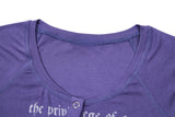 Kaia Gothic Lettering Henley Top