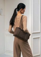 SARA SUEDE CHOCO BROWN
