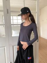 MILD U-NECK LONG SLEEVE (4C)