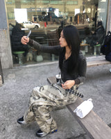 Camo carpenter pants