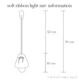black soft ribbon light