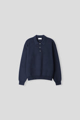 Hachi flow collar knit