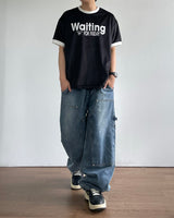 Waiting Ringer Short Sleeve Tee