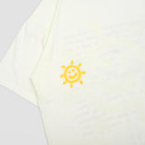 FAITH FADE UTOPIA - サニーオーバーサイズTシャツ (ブロークンホワイト)