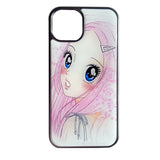 [Production takes 7 days] HEESU I Phone case [Silver]