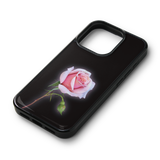 Pink Rose Glass bumper Case