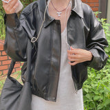 Corbel Leather Jumper
