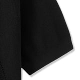 スラッシュパンチングハーフニット[Black]