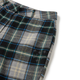 WIDE CHECKERED PANTS