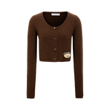 13DE MARZO Bear Thin Cardigan