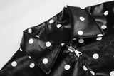 Odette Dot Print Rider Jacket