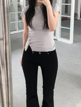 button T-shirt (4 colors)