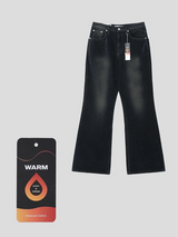 [SET UP가능] Warm velvet wide flare pants(2color)