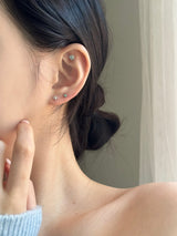 [5 set] Blue Winter Snowflake Piercing Set 