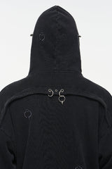 Heavy Metal Graphic Hoodie Jacket