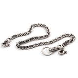 SVC-508 Antique Silver Handmade Keyring Pants Chain