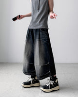 Acro Rivet Bermuda Denim