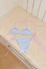 KIRI SKULL LACE BIKINI BOTTOM (BLUE)