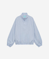 Quarter-Zip Balloon Pullover Shirt