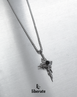 [S.Steel] Armageddon Long Chain Necklace