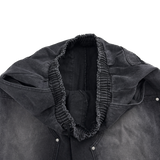 zipper carpenter double-knee pants