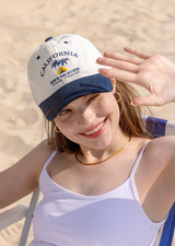 TWO TONE BALL CAP - MARINE NAVY