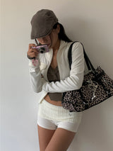 BUCKLE ZIPPER BAG