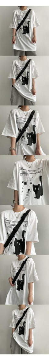 ロールセンブラー半袖Tシャツ