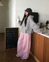 [ORIGINAL] ROSE Pintuck Cotton Pants